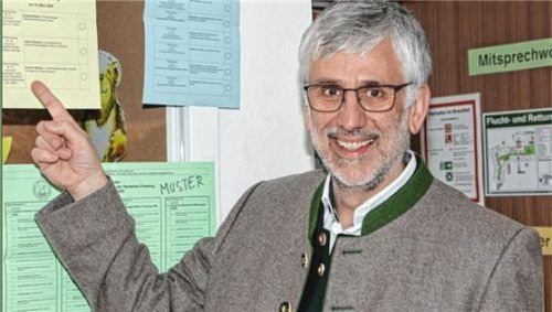 Sebastian Heller (Grüne) muss gegen Stefan Reichelt (CSU) in die Stichwahl. Foto humm