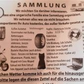 Illegale Sammlung
