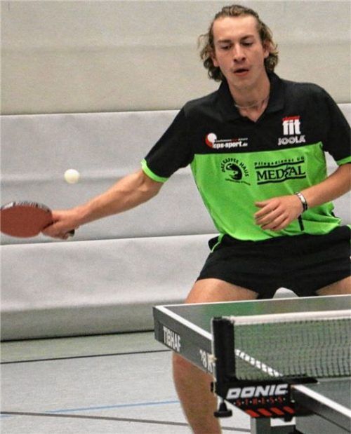 Yannik Dütsch hielt den SBR im Rennen. Foto Erlich