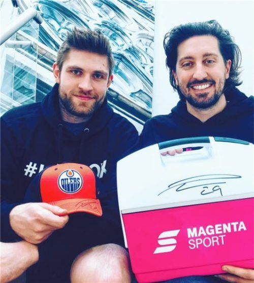 Zu Besuch beim aktuell besten Eishockeyspieler der Welt: Leon Draisaitl mit Patrick Ehelechner.