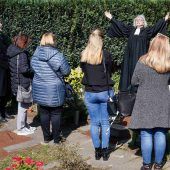 Mit Abstand Abschied nehmen