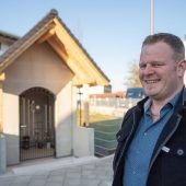 Dank-Gebet in der eigenen Kapelle