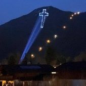 Lichterkreuz am Wallberg
