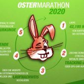 Wohltätigkeits-Marathon zum Osterfest