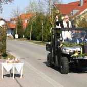 Sicherer Segen per Papamobil