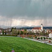 Gewitter über dem Mangfalltal