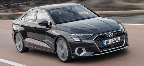 Bei dem neuen Design liegt der Fokus auf der gestreckten Seitenlinie und dem coupéartigen Dach. Foto Audi