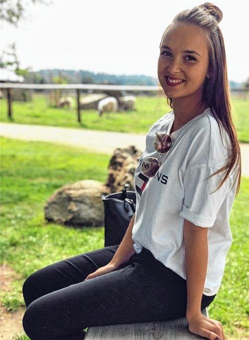 Das schöne Frühlingswetter kann Alina aktuell nur mit ihrem Partner oder allein genießen. Ende Mai bekommt sie ihr erstes Kind, eine Ansteckung mit Corona will sie auf jeden Fall vermeiden. Foto  privat