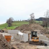 Der alte Viehdurchlass ist weg