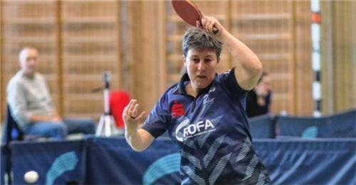 Die ehemalige ungarische Weltklassespielerin Krisztina Toth hatte großen Anteil daran, dass die zweite Mannschaft des SV DJK Kolbermoor die Meisterschaft holte. Foto Erlich