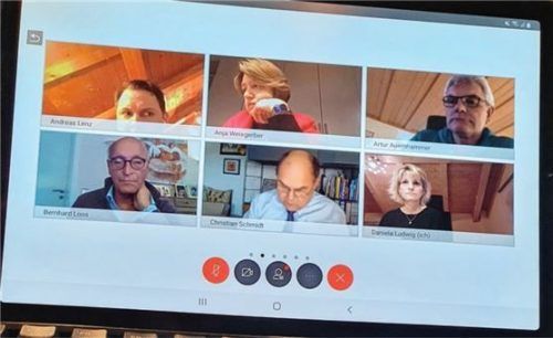 Digital finden derzeit die Sitzungen mit den politischen Mitstreitern statt.Fotos Privat