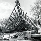 Vor 50 Jahren: Richtfest für den Pavillon im Park