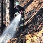 Zur Trockenheit kommt noch der Wind