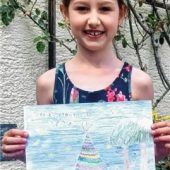 Bunte Werke von Luise und Eleyna