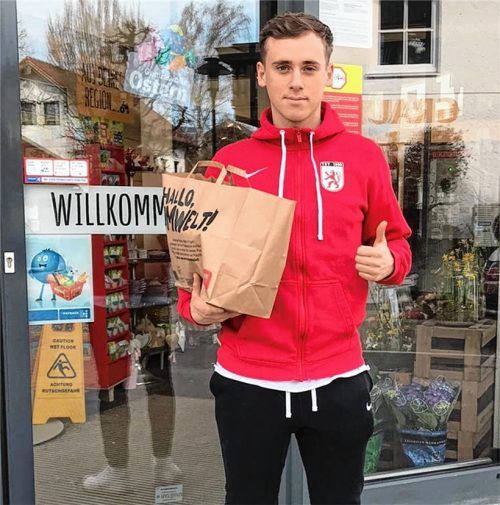 Markus Hartl organisiert den Einkaufsdienst der Wasserburger Fußballer.