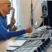 Saxofon-Spielen via Internet