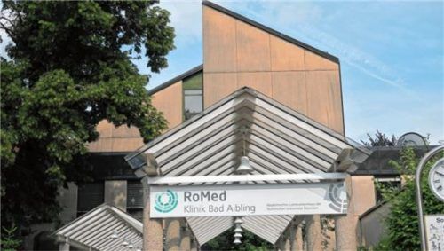 Reines Covid-19-Krankenhaus: der Standort Bad Aibling.Foto BJN