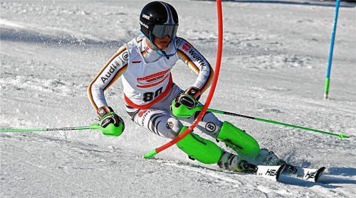 Sebastian Weiß war beim deutschen Schülercup U16 der beste Inngauer.Fotos Schmid