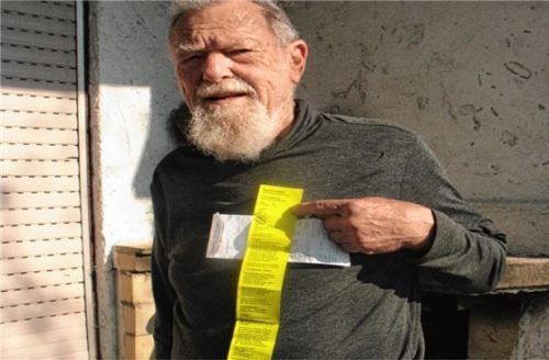 Wundert sich über seinen Strafzettel: Dieter Ruge.