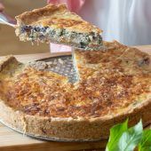 Kochen mit Frühlings-Wildkräutern: Ein Dip, eine Quiche und ein Getränk