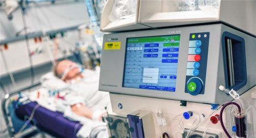 Auf den Intensivstationen, wie hier im Klinikum Großhadern, kämpfen Covid-19-Patienten ums Überleben.Foto dpa