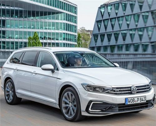 Den Passat GTE ist für den emissionsfreien Stadtverkehr und als Reisewagen geeignet.. Foto Volkswagen