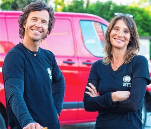 Die Agentur Crossgammy, das sind Kathrin Weimar und Tom Janko. Foto re