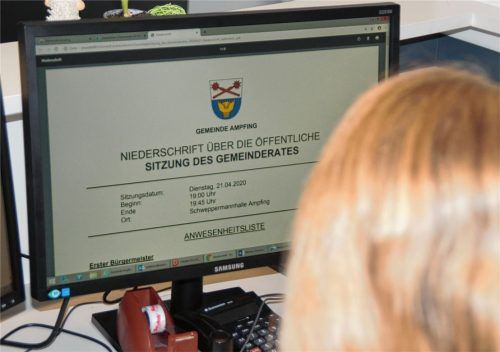 Die Gemeinde Ampfing praktiziert es längst. Sie stellt seit einigen Monaten die Protokolle der öffentlichen Sitzungen des Gemeinderates auf ihrer Homepage ein, sodass sich interessierte Bürger informieren können. Künftig will das auch die Marktgemeinde Kraiburg so halten. Der neue Gemeinderat hat dies in der konstituierenden Sitzung einstimmig beschlossen.Foto  Grundner