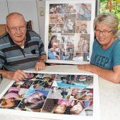 Puzzles mit schönen Fotos spenden Trost