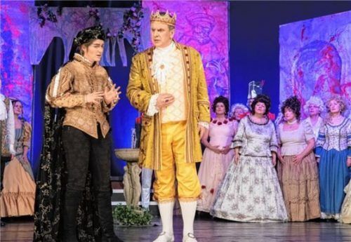 Nur einmal zu sehen war die aufwendig produzierte Oper „Dem Schelm die Hälfte“. Foto re