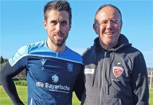 Stefan Lex mit seinem Förderer Anton Bobenstetter.