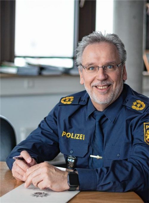 „Vielleicht rücken die Menschen mehr zusammen“: Polizeipräsident Robert Kopp.