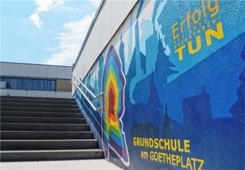 Vor 50 Jahren wurde die Goethe-Schule, die vierte Grundschule im Stadtgebiet fertig.Foto  Grundner