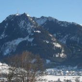 In der Sänfte auf den Grünten