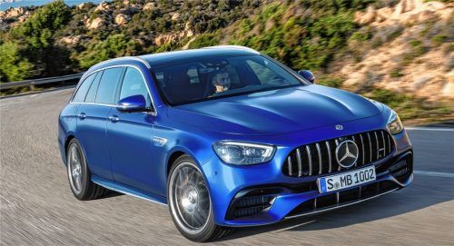 Aussehen, Fahrkomfort und Infotainment haben sich beim Mercedes-AMG E 63 verändert.Foto ampnet/Mercedes