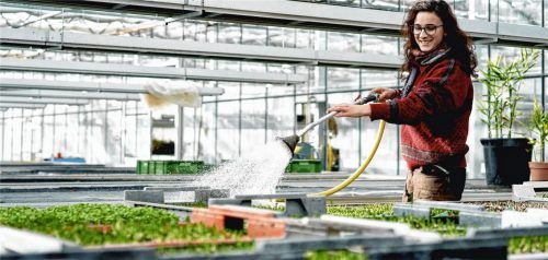 Bei der Genossenschaft Jolling in Bad Endorf können die Mitglieder regionale produzierte Bio-Lebensmittel beziehen – kürzer können Transportwege kaum sein.Foto  Jolling