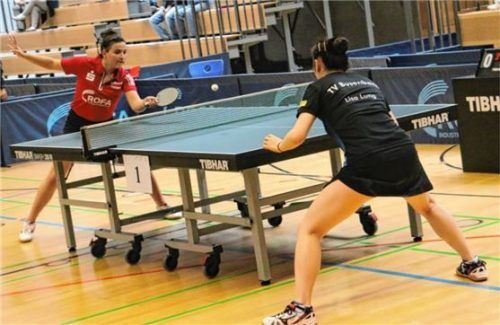 Das Duell zwischen Lily Zhang und der Ex-Busenbacherin Lisa Lung wird es kommende Saison nicht geben.Foto Erlich
