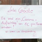 Corona-Zuschlag auf dem Berg