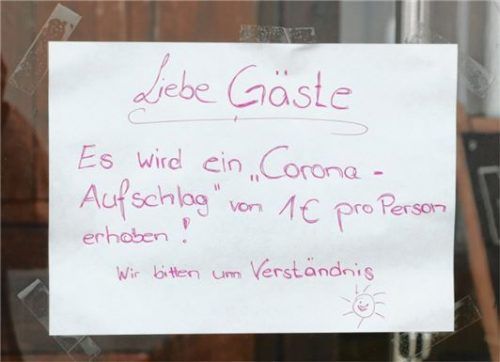 Ein Euro mehr pro Person wird auf der Sonnenalm auf der Kampenwand fällig.