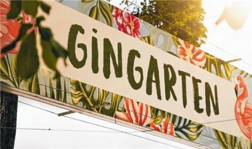 Ein positiver Eindruck: Der „Gingarten“ auf der Rosenheimer Loretowiese kommt bei den Besuchern gut an. Die Regeln wurden bis jetzt eingehalten.