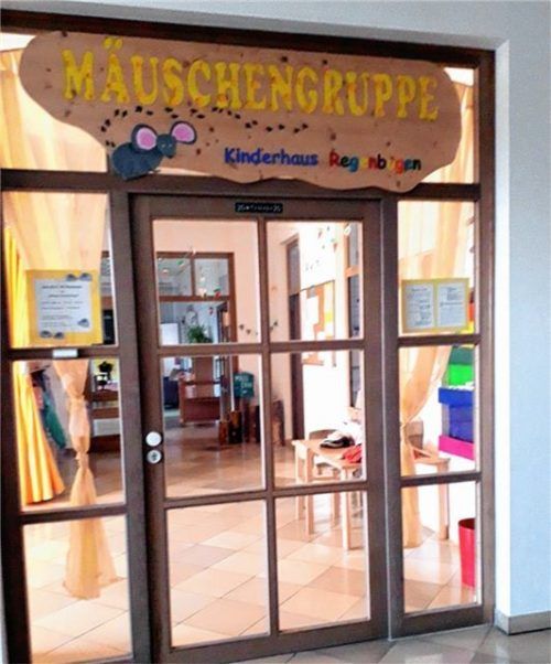 Hier geht’s zur „Mäuschengruppe“ im Gemeindehaus. Foto Helm