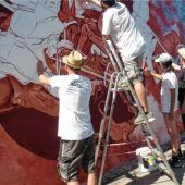 Schlacht bei Ampfing wird Kunst am Bau