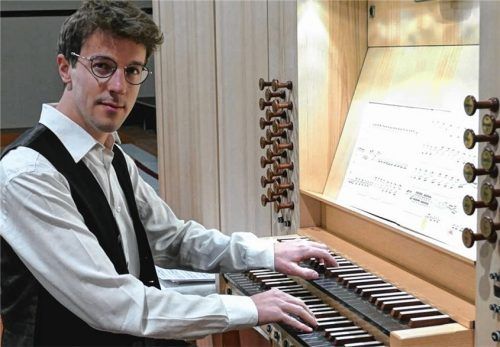 Johannes Berger gastierte noch vor Corona-Zeiten auch beim Orgel-Mittwoch in Kolbermoor. Foto janka