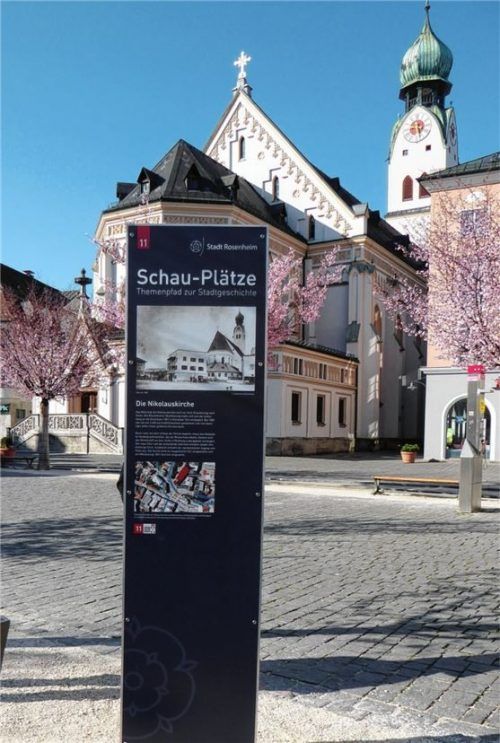 So sehen die Schautafeln im Rahmen des Projekts „Schau-Plätze“ aus. Foto re