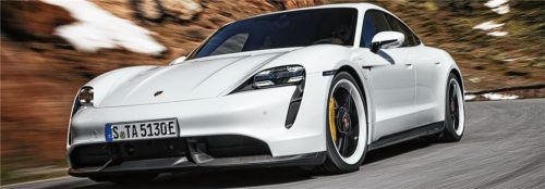 Sportlich, mit einer Reichweite von 400 Kilometern: Der Porsche Taycan. Foto Porsche