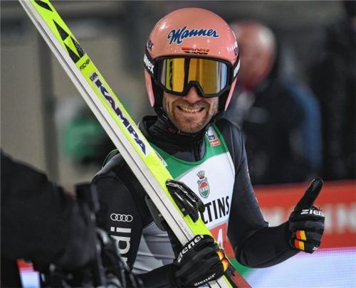 „Technisch und körperlich habe ich mich jedes Jahr entwickelt“: Pius Paschke ist zufrieden. Foto dpa/Warmuth