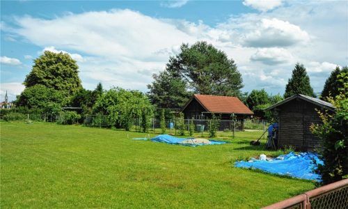 35 Quadratmeter für die Gartenlaube, dazu Terrasse und Stellplatz – mehr ist künftig in den Gartenlaubengebieten in der Westerndorfer Filze nicht erlaubt.Foto Schlecker