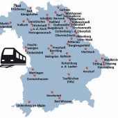 Bayerische Städte ohne Bahnanschluss