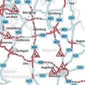 Viele Staus am ersten Ferienwochenende