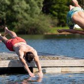 Sieben Mythen rund ums Baden